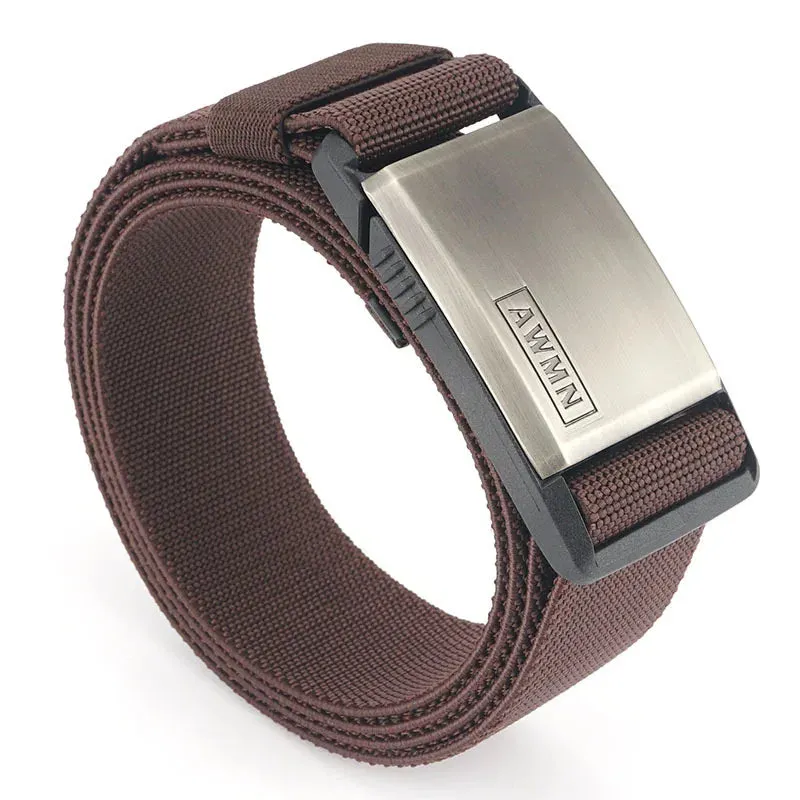 NYLON BELT METAL MAGNETIC BUCKLE