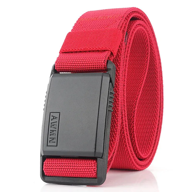 NYLON BELT METAL MAGNETIC BUCKLE