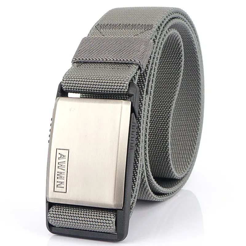 NYLON BELT METAL MAGNETIC BUCKLE