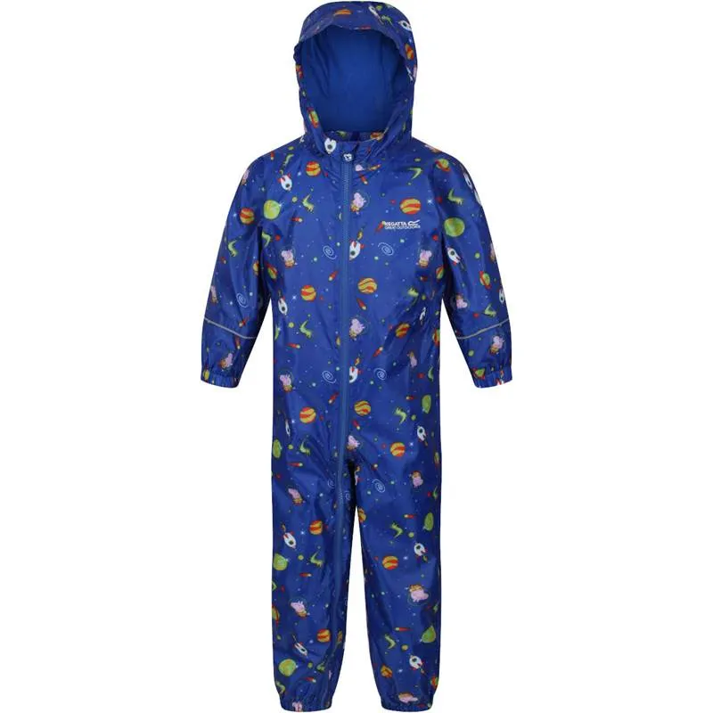 Regatta Kids' Peppa Pig Pobble Waterproof Puddle Suit