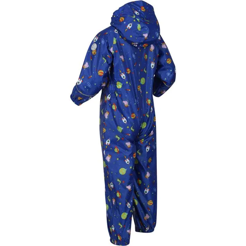 Regatta Kids' Peppa Pig Pobble Waterproof Puddle Suit