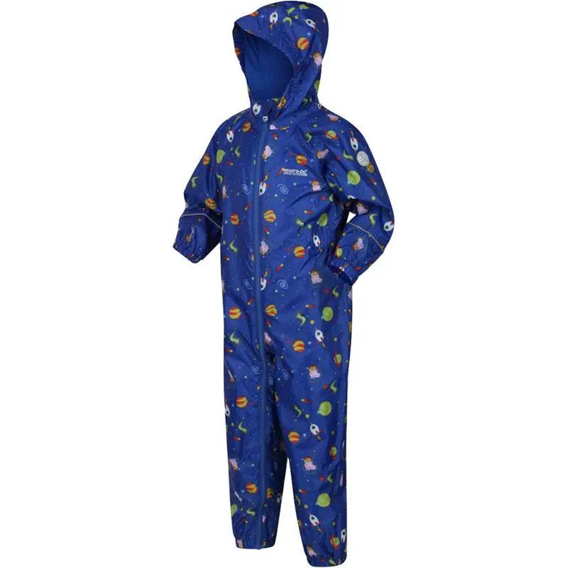 Regatta Kids' Peppa Pig Pobble Waterproof Puddle Suit