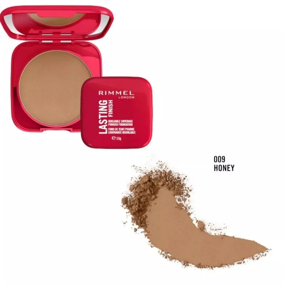 Rimmel London Lasting Finish Foundation Powder 009 Honey