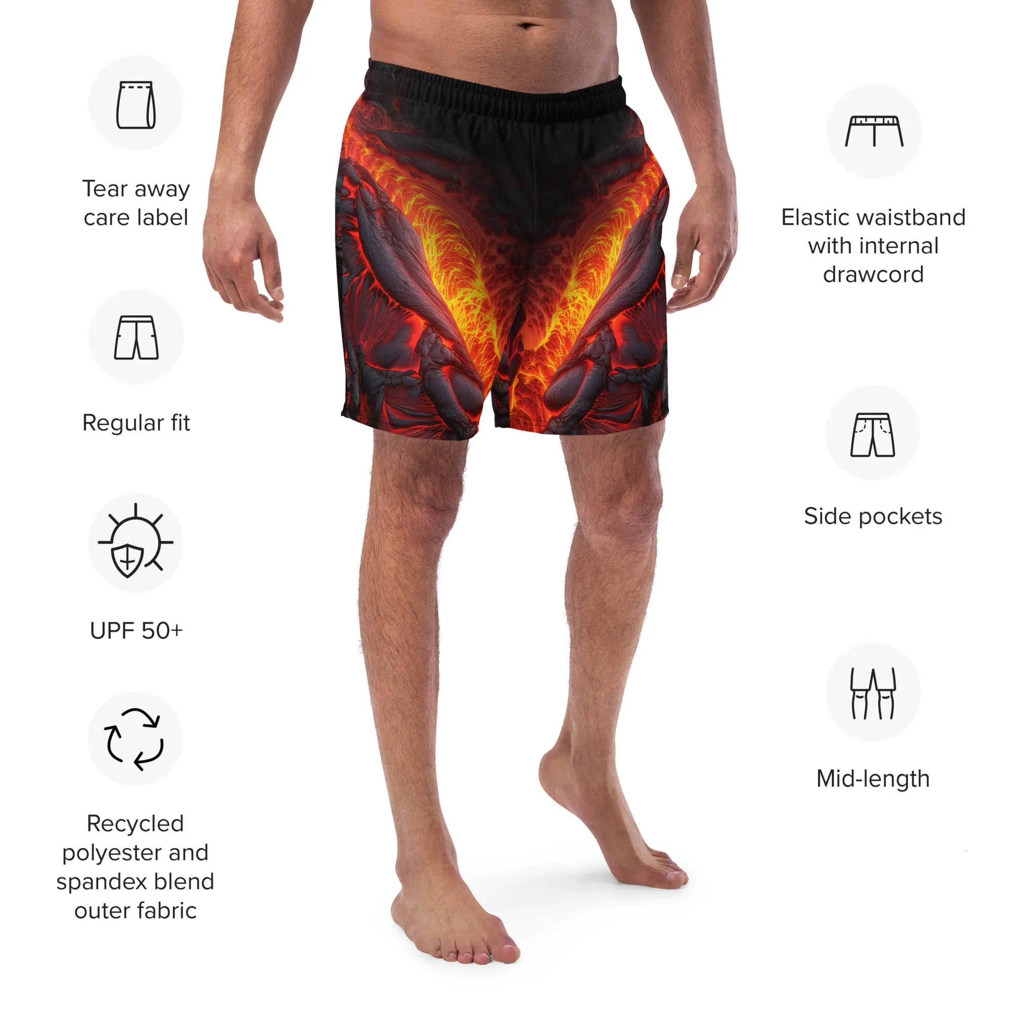 Swim Trunk Volcano Spirit