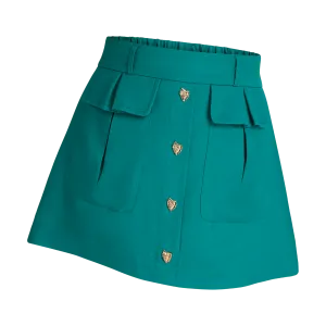 THE STROMBUS SKIRT-JADE