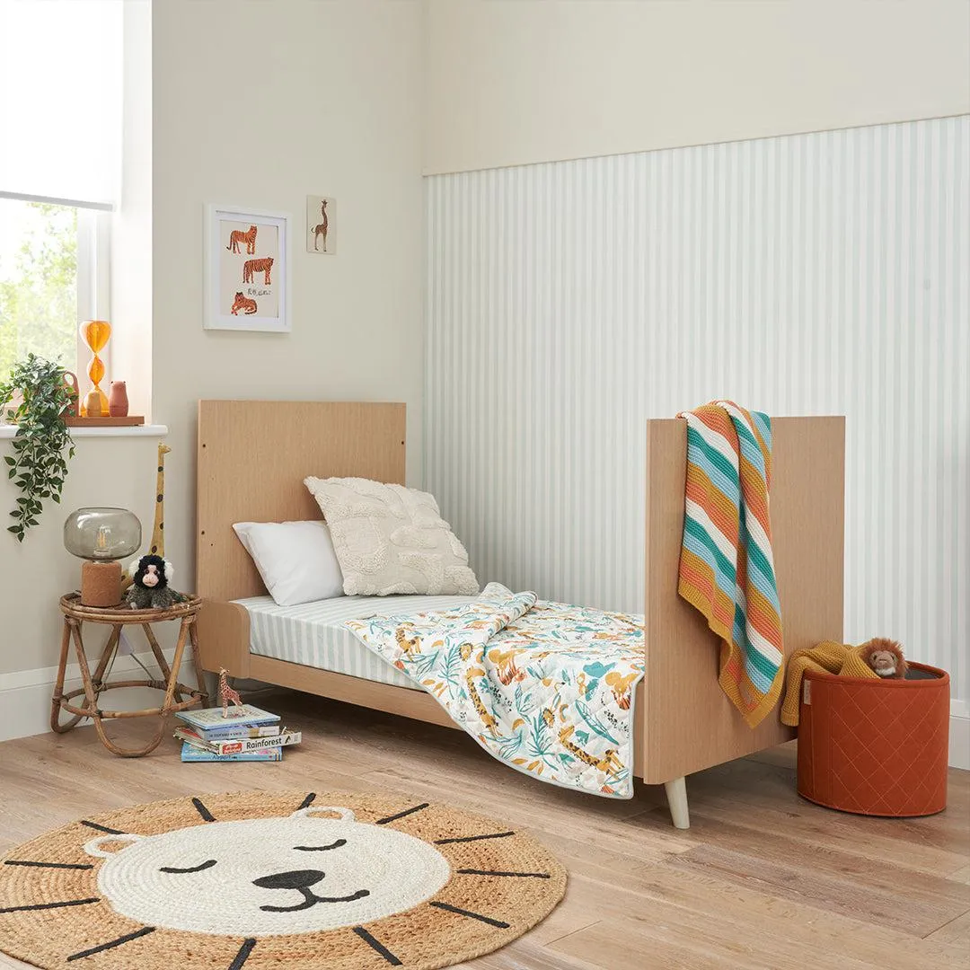 Tutti Bambini Fika 3 Piece Room Set - Light Oak/White Sand