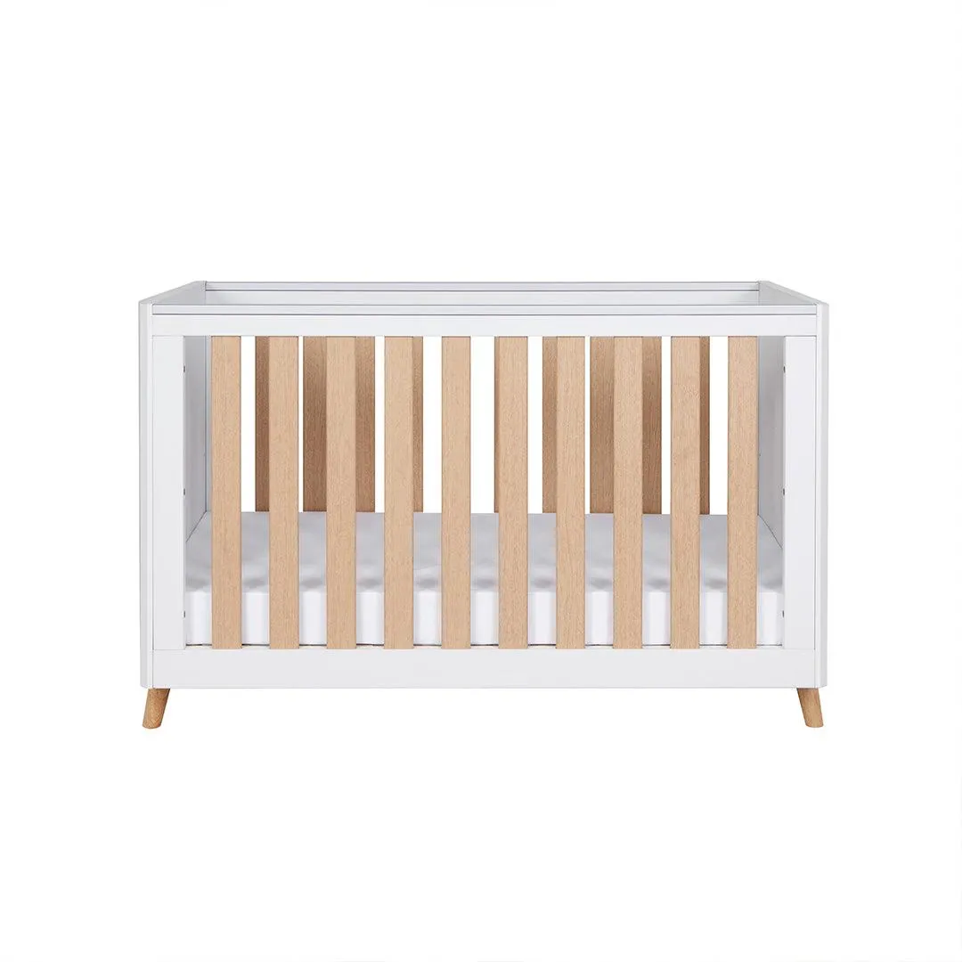 Tutti Bambini Fika Mini 2 Piece Room Set - White/Light Oak