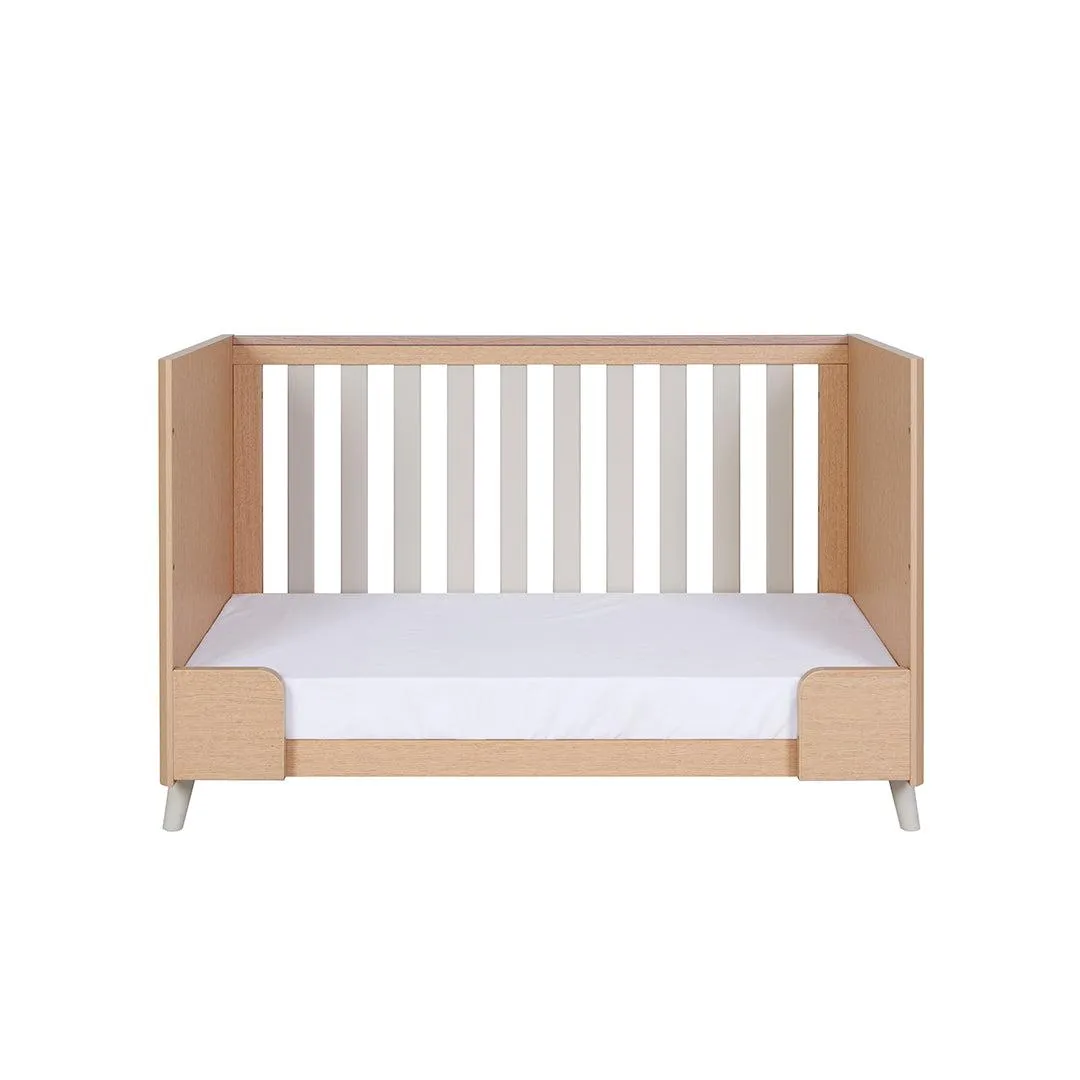 Tutti Bambini Fika Mini 3 Piece Room Set - Light Oak/White Sand