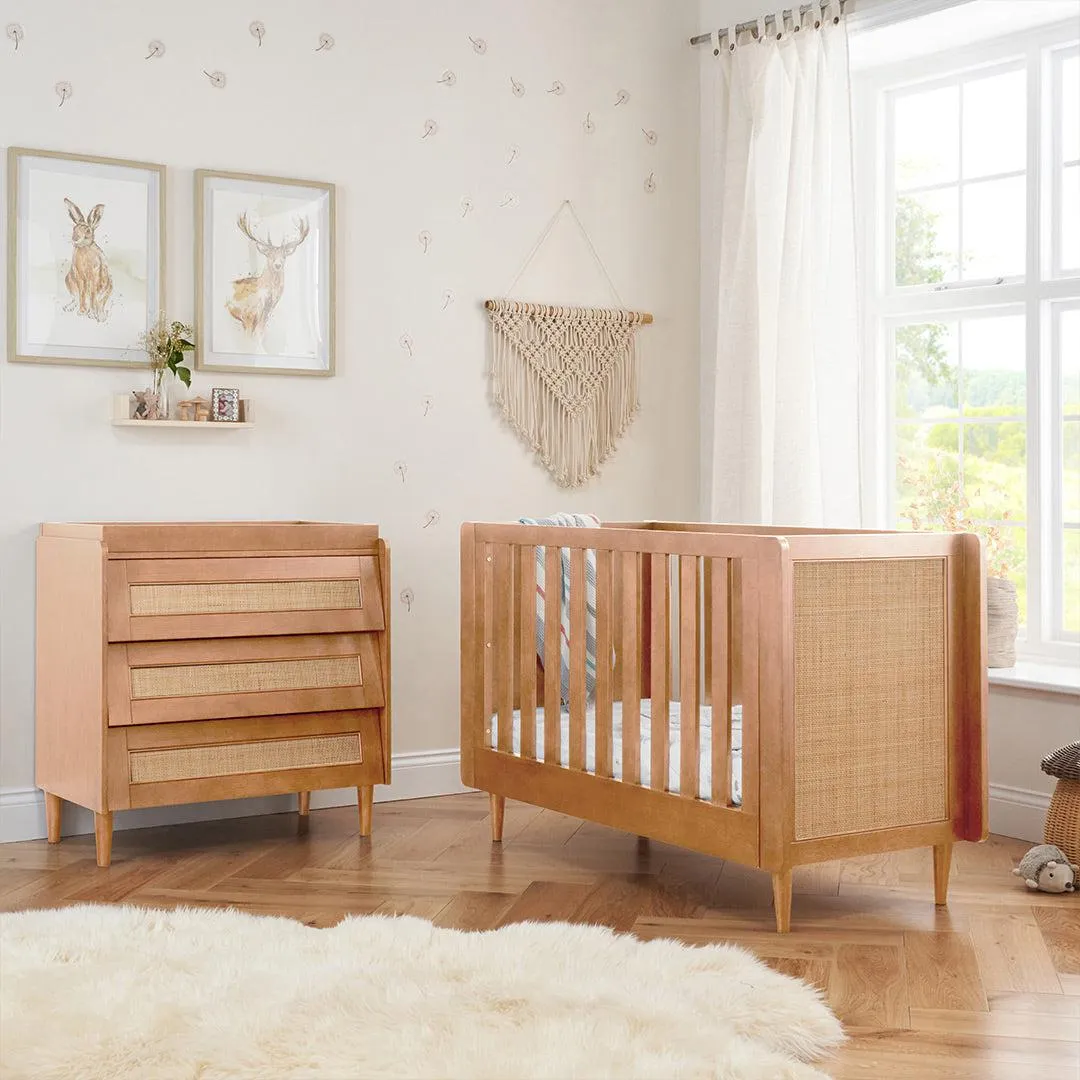 Tutti Bambini Japandi 2 Piece Room Set - Light Oak