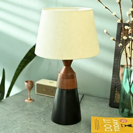 Walnight Night Lamp | Handcrafted Mango Wood Table Lamp