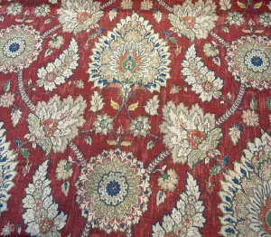 Waverly Damask Castleford Garnet Drapery Upholstery Fabric By the Yard