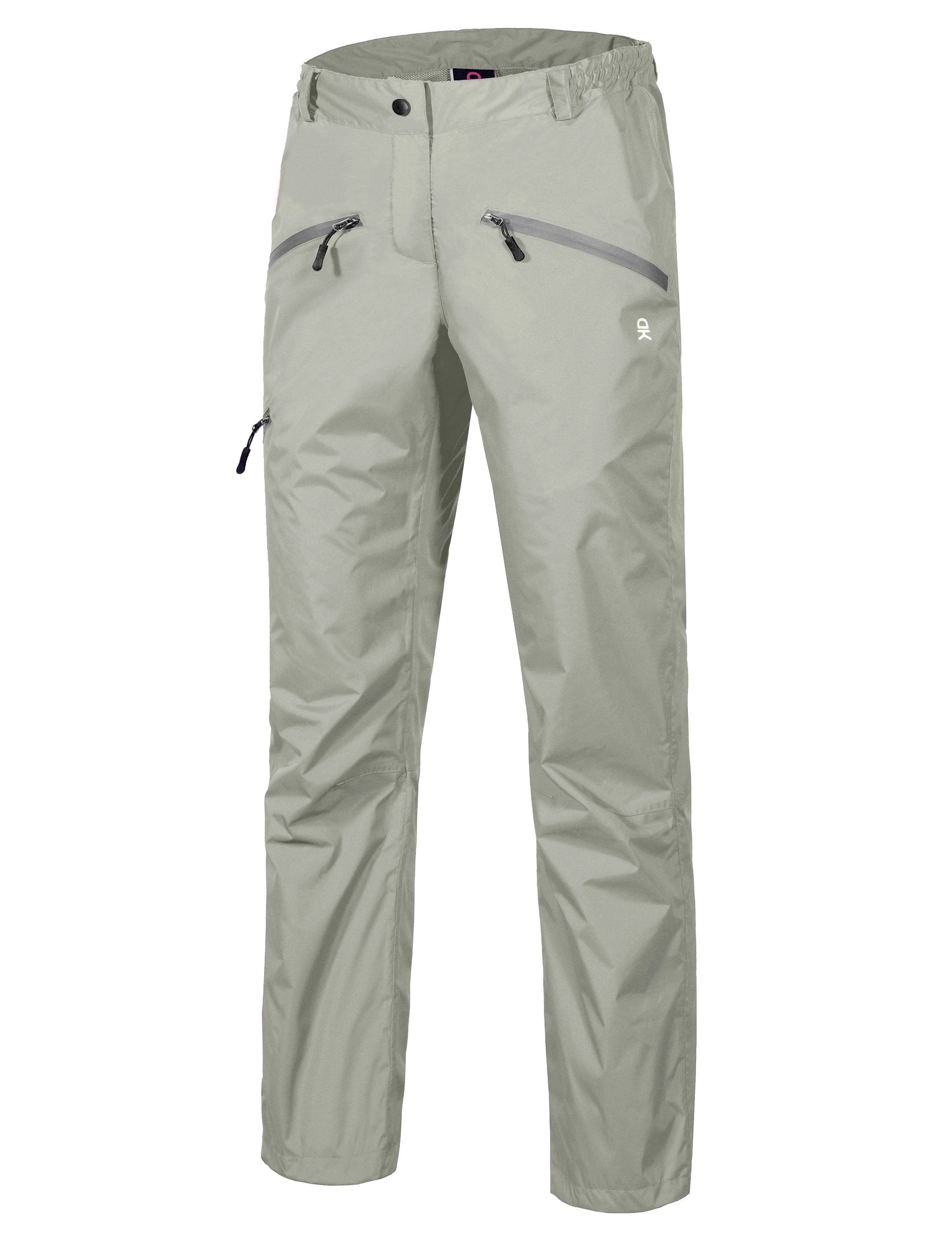 Women's Lightweight Waterproof Breathable Rain Pants