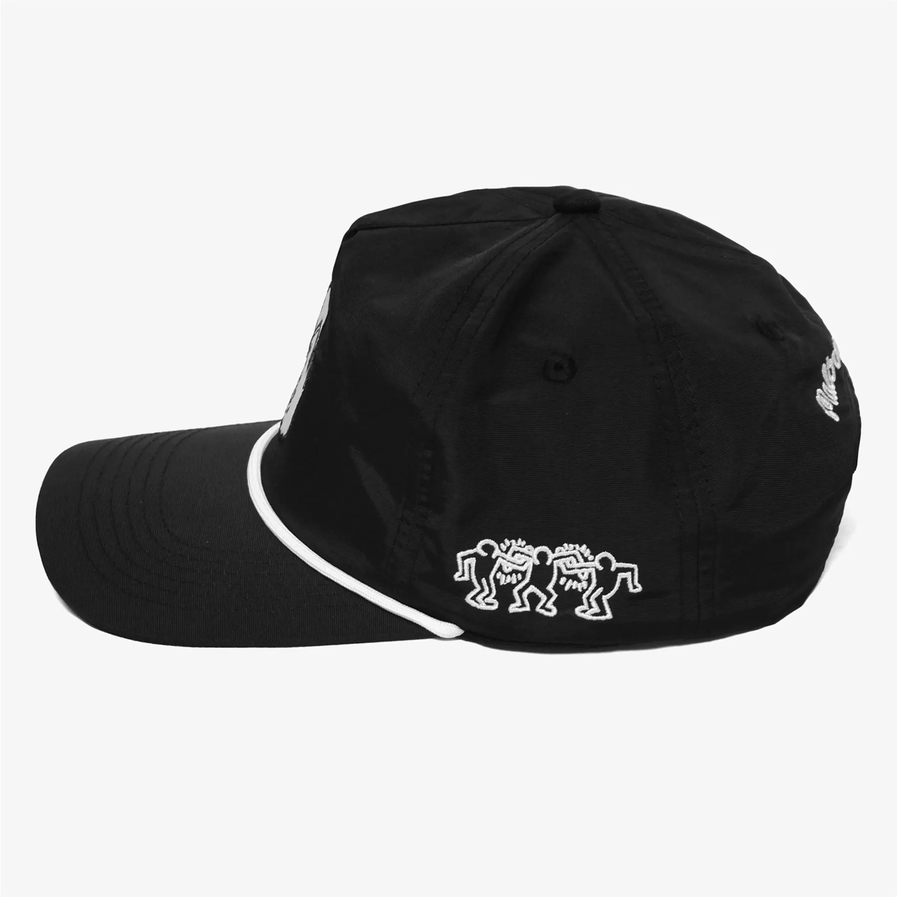 x Keith Haring Nylon Rope Cap Black - AW24